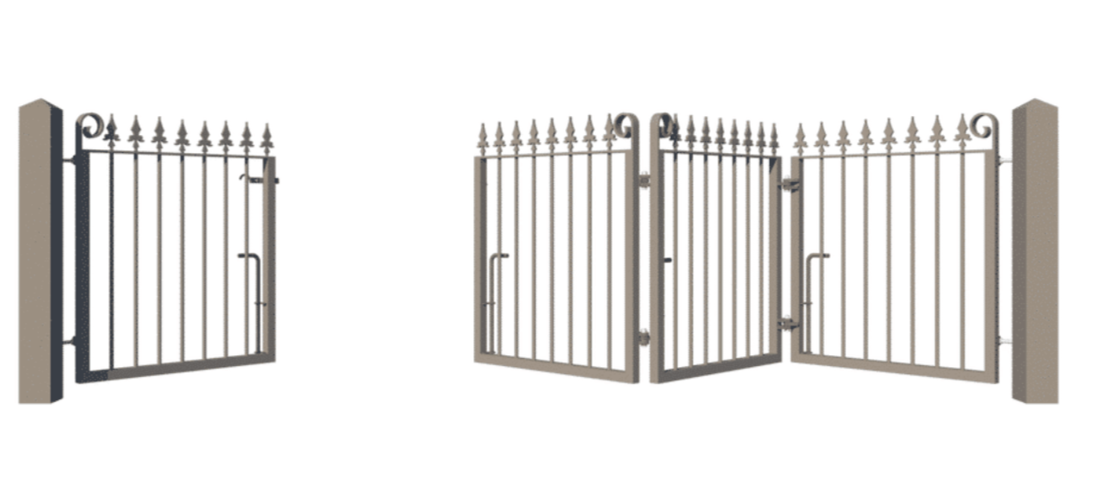 Steel Driveway Gates