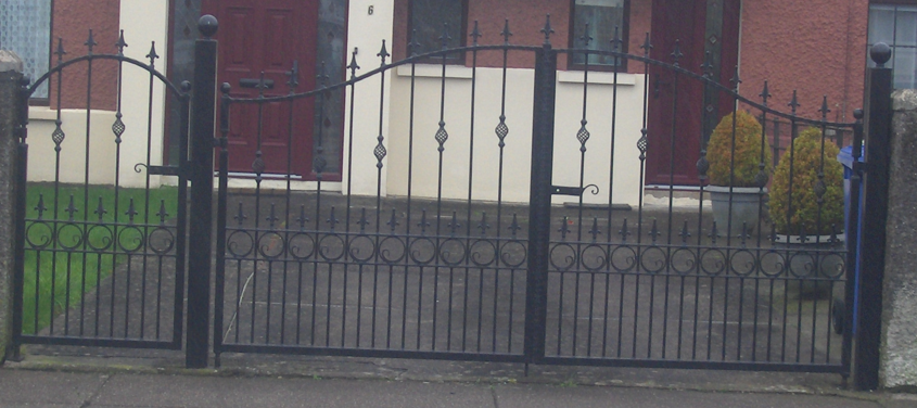 Steel Driveway Gates