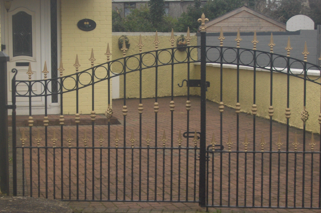 Steel Driveway Gates