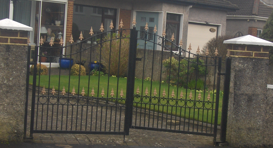 Steel Driveway Gates